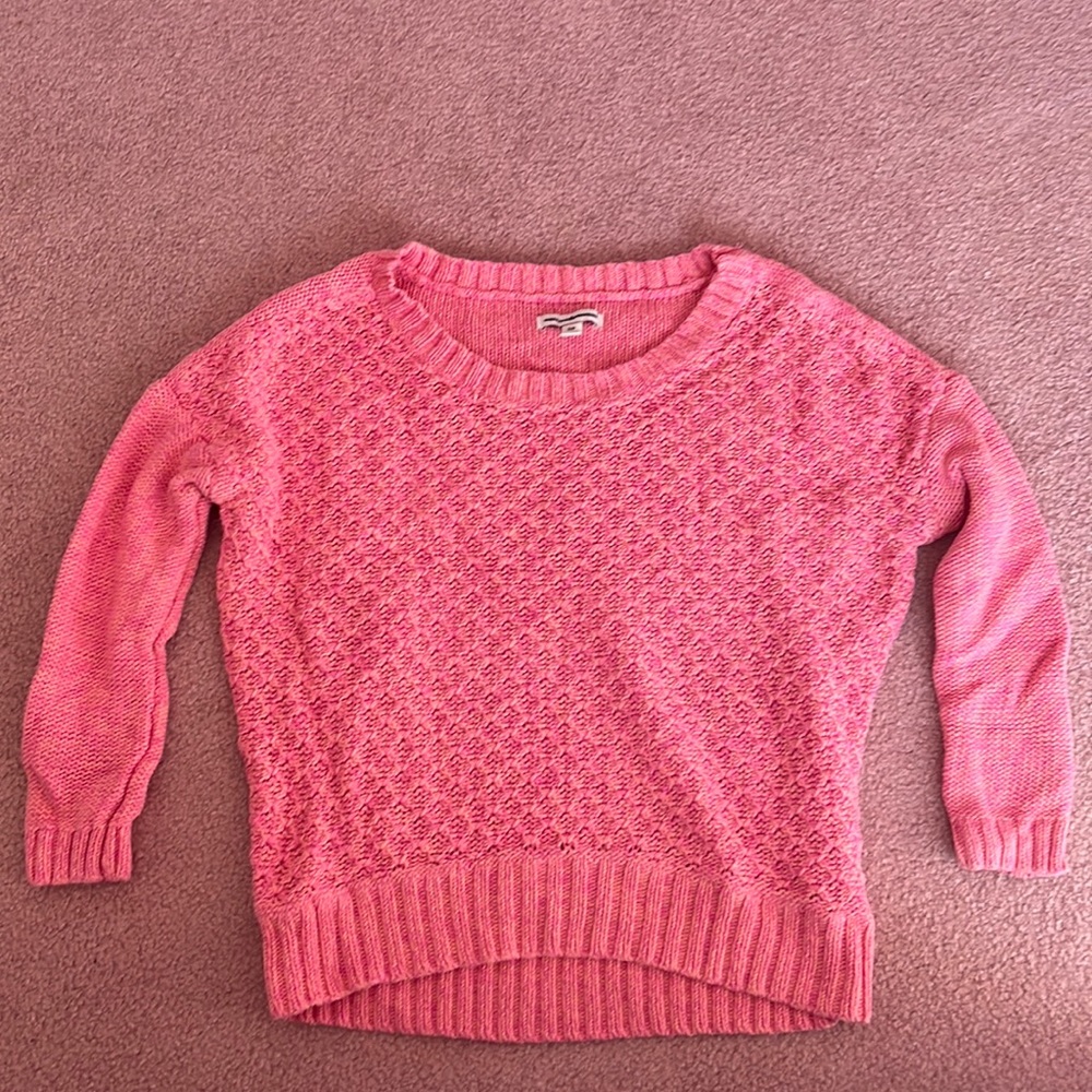 AMERICAN EAGLE Pink Sweater Size S